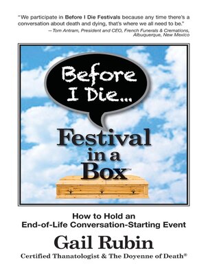 cover image of Before I Die Festival in a Box<sup>TM</sup>